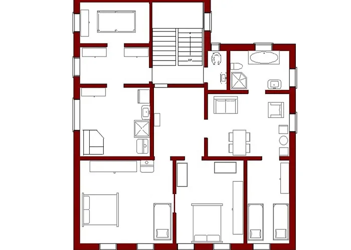 Gruppenhaus Mit German Heimkino, 18 Personen Feriehus